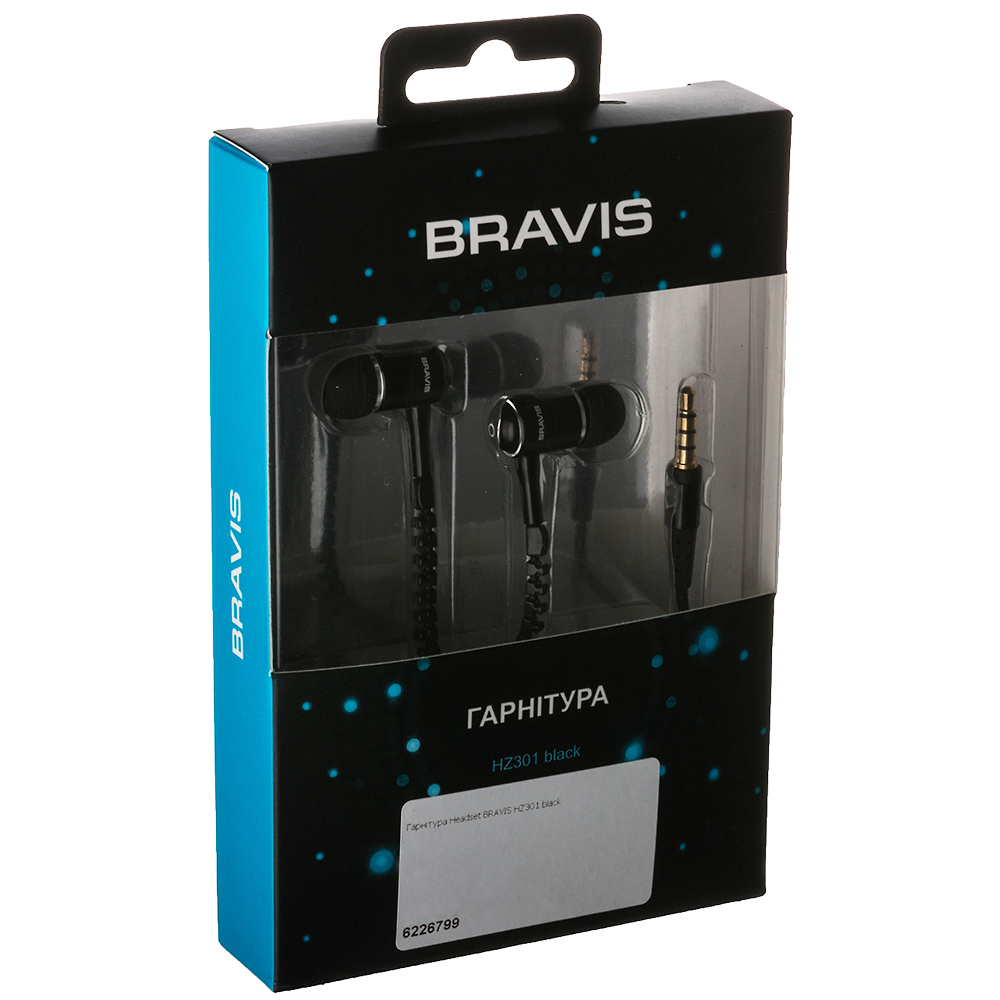 Зовнішній вигляд BRAVIS HZ301 black