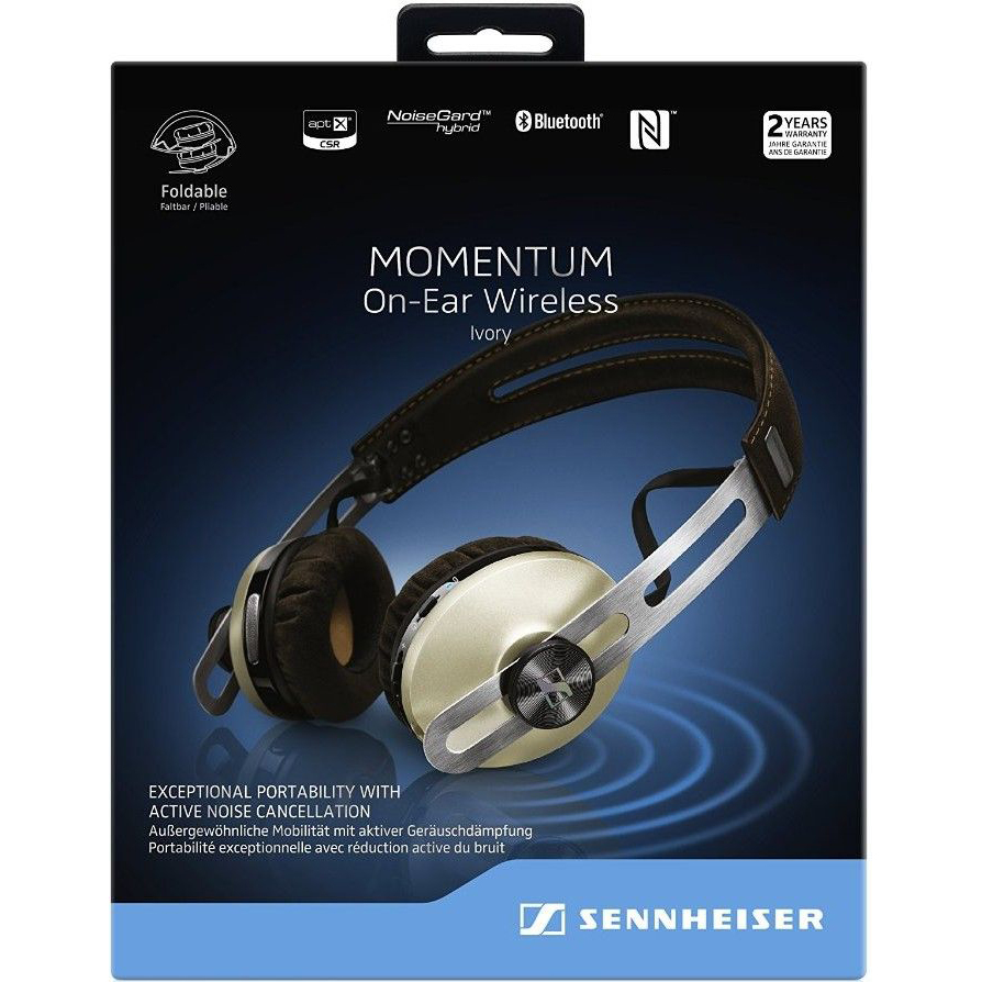 Гарнитура SENNHEISER MOMENTUM M2 OEBT Ivory (506387) Акустическое оформление закрытые