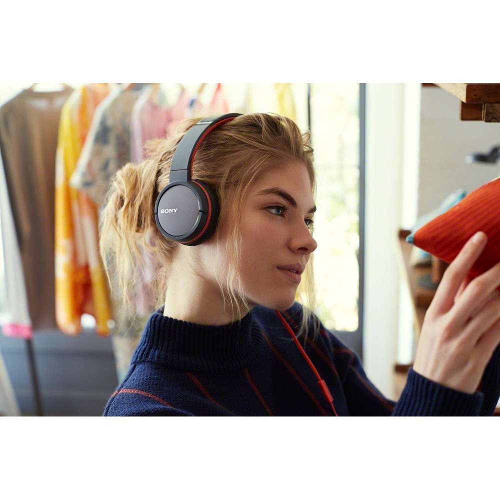 Гарнітура SONY MDR-ZX660AP orange Акустичне оформлення закриті