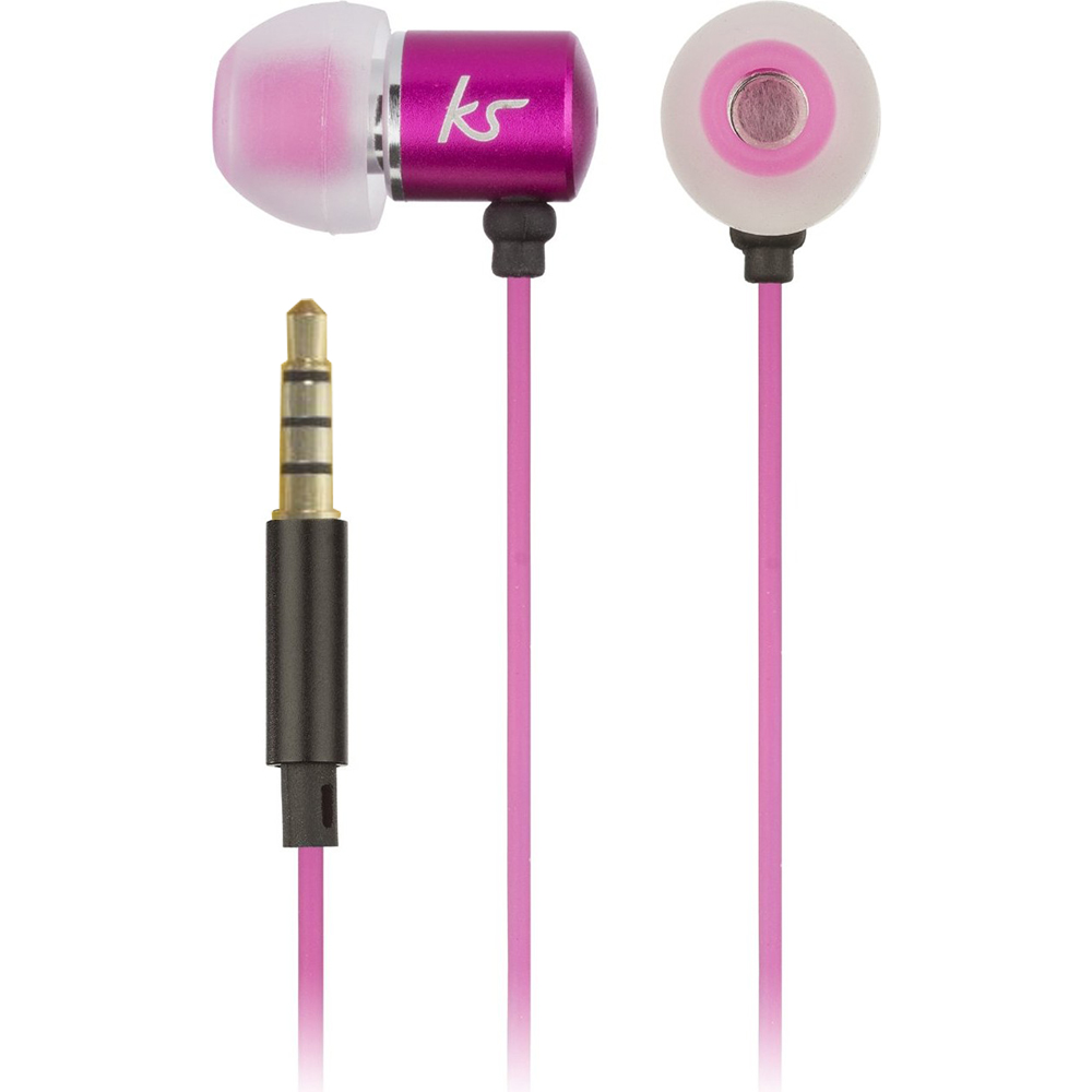 Гарнитура Kitsound Ace In-Ear with mic (Pink) KSACEMPI