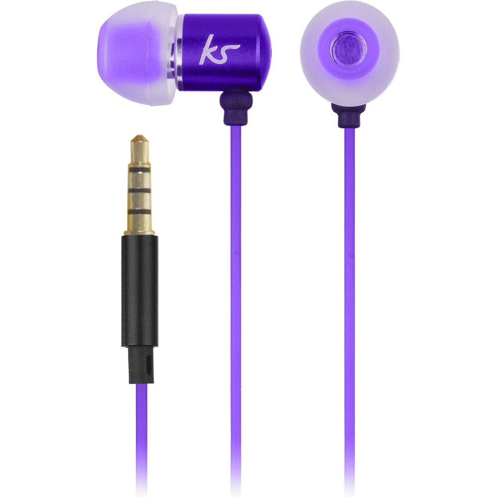 Гарнитура Kitsound Ace In-Ear with mic (Purple) KSACEMPU