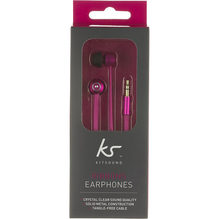 Гарнитура Kitsound KS Ribbons earphones (pink) KSRIBPI