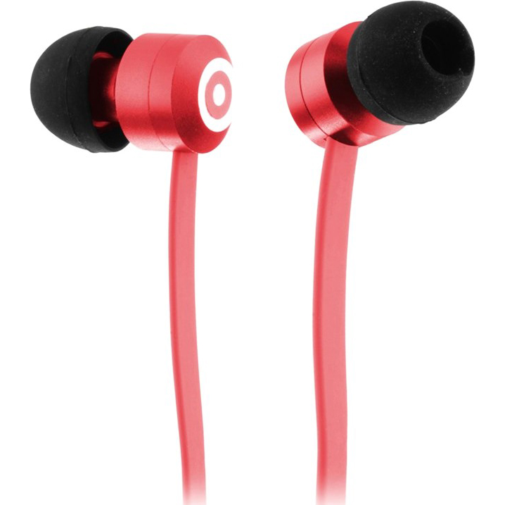 Гарнитура Kitsound KS Ribbons earphones (red) KSRIBRD Вид гарнитура