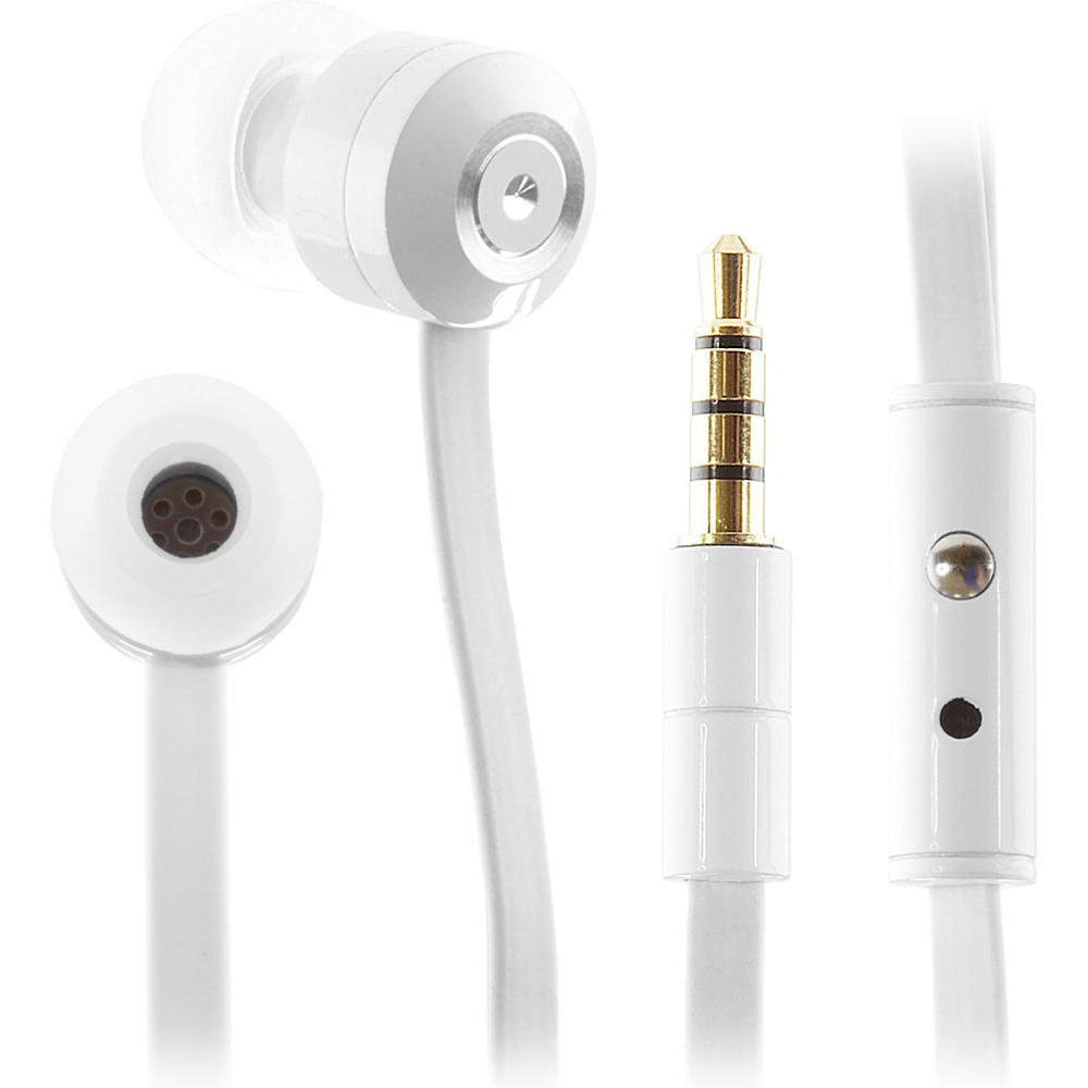 Гарнитура Kitsound KS Ribbons earphones (white) KSRIBWH