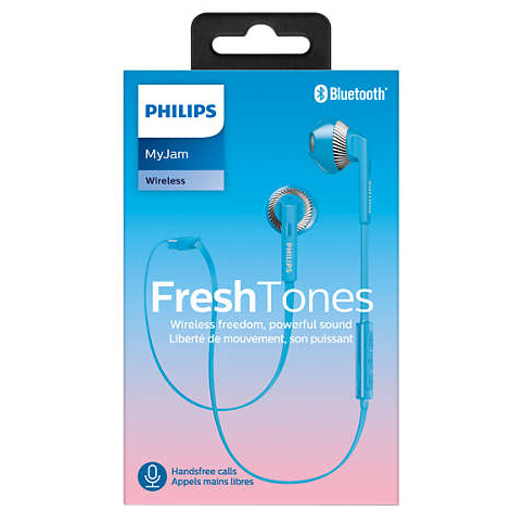 Гарнітура Philips SHB5250BL Mic Blue Wireless (SHB5250BL/00) Вид гарнітура