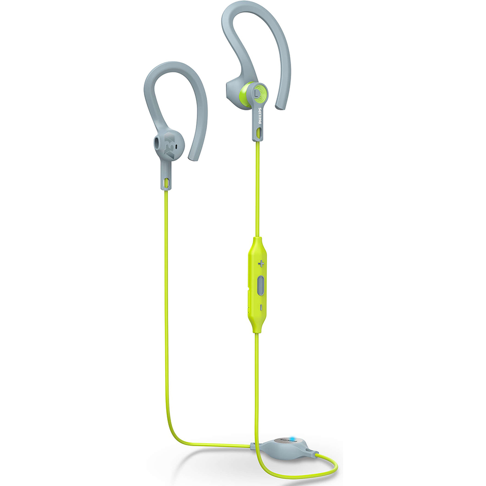 Гарнитура PHILIPS SHQ8300LF/00 Bluetooth sport Gray Green