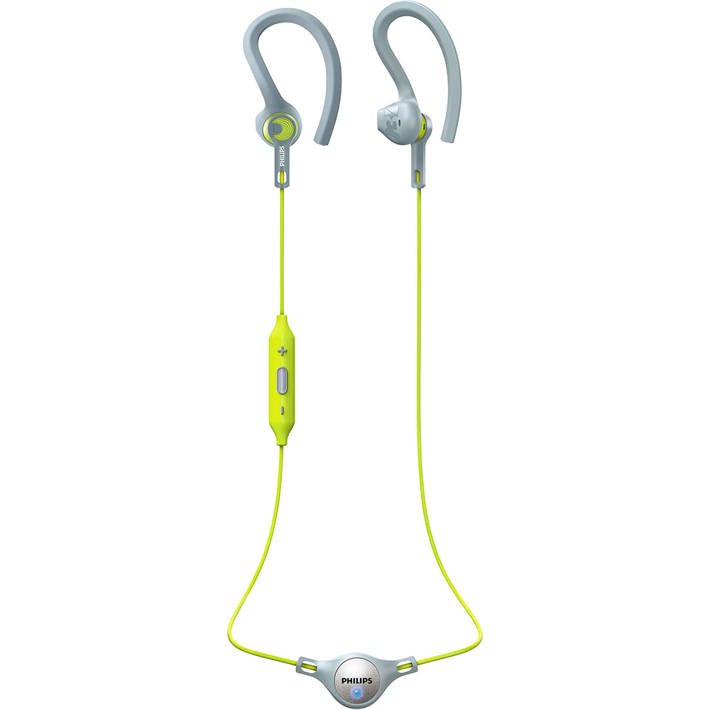 Гарнитура PHILIPS SHQ8300LF/00 Bluetooth sport Gray Green Вид гарнитура