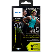 Гарнитура PHILIPS SHQ8300LF/00 Bluetooth sport Gray Green