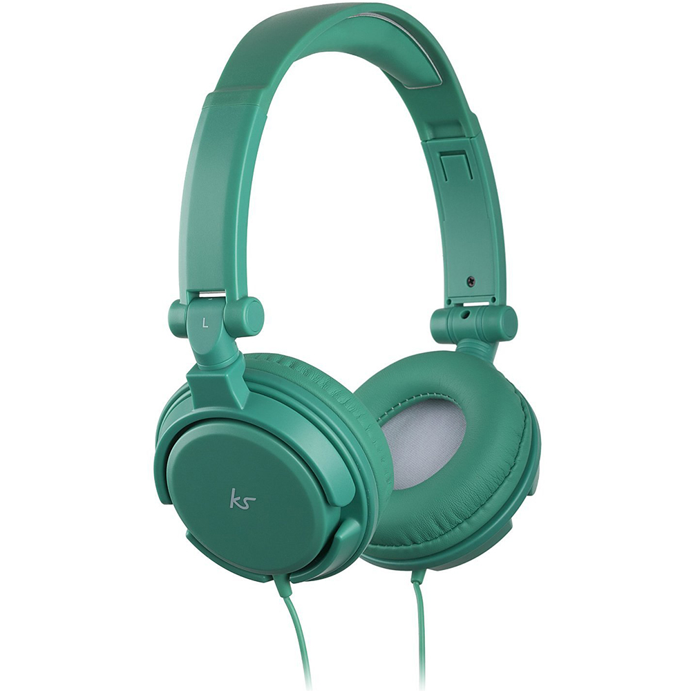 Гарнитура KIT iD Headphones Green (KSIDGR)