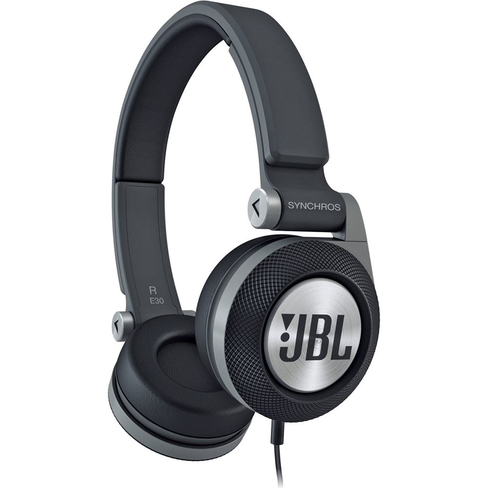 Гарнітура JBL E30 Black (E30BLK) Конструкція накладні (накладаються на вухо)