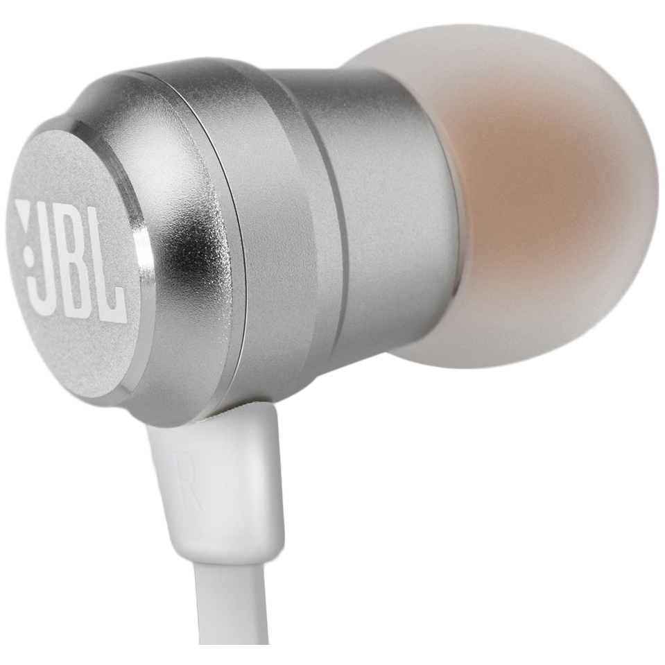 Гарнитура JBL T280A Silver (T280ASIL) Конструкция внутриканальные (в ушной канал)