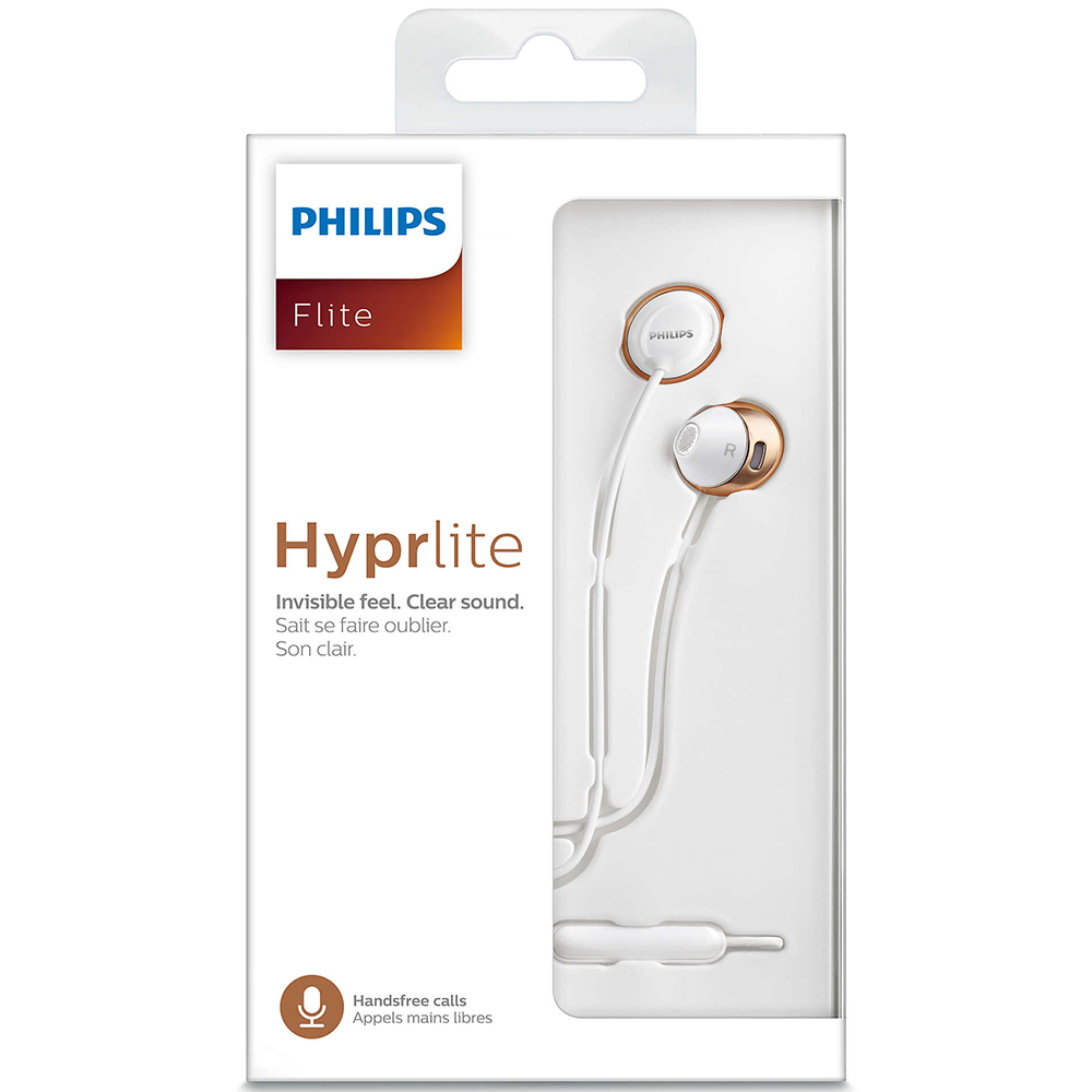 Гарнитура PHILIPS SHE4205WT/00 White Конструкция вкладыши (в ушную раковину)