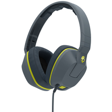 Гарнитура SKULLCANDY Crusher Gray/Hot Lime (S6SCGY-134)