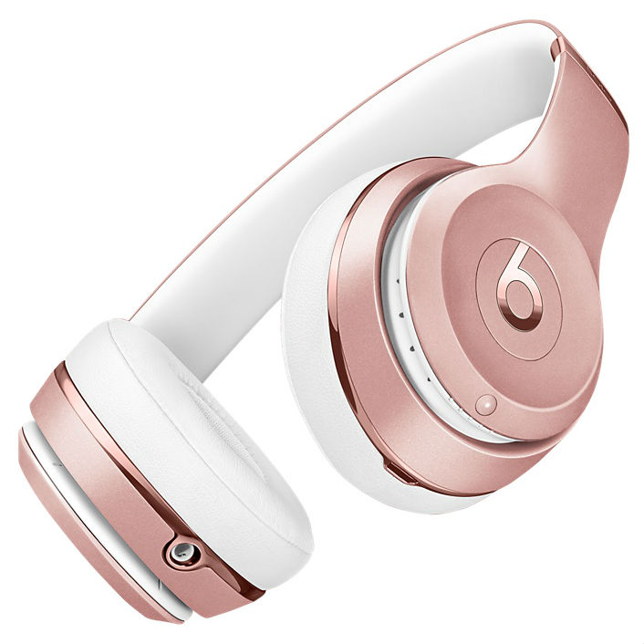 Внешний вид Гарнитура BEATS Solo3 Wireless Headphones Rose Gold (MNET2ZM/A)