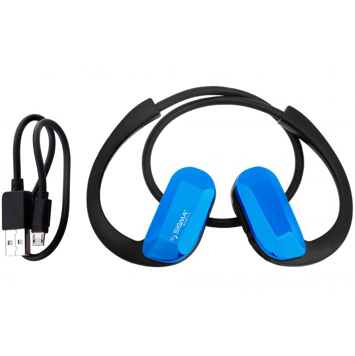 Гарнитура SIGMA HEADSET X-MUSIC H21 RAIN blue (4827798636510) Вид гарнитура