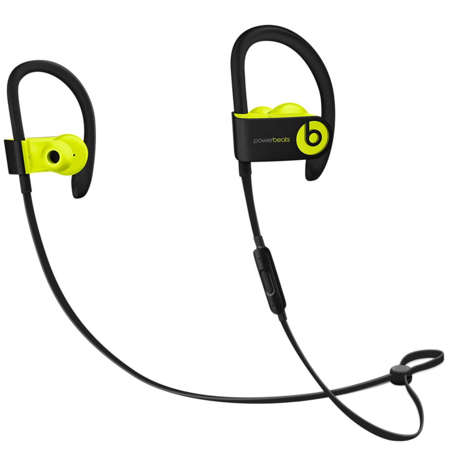 Гарнитура Beats Powerbeats 3 Wireless Earphones Shock Yellow (MNN02ZM/A)