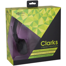 Гарнітура GEMIX Clarks black-green