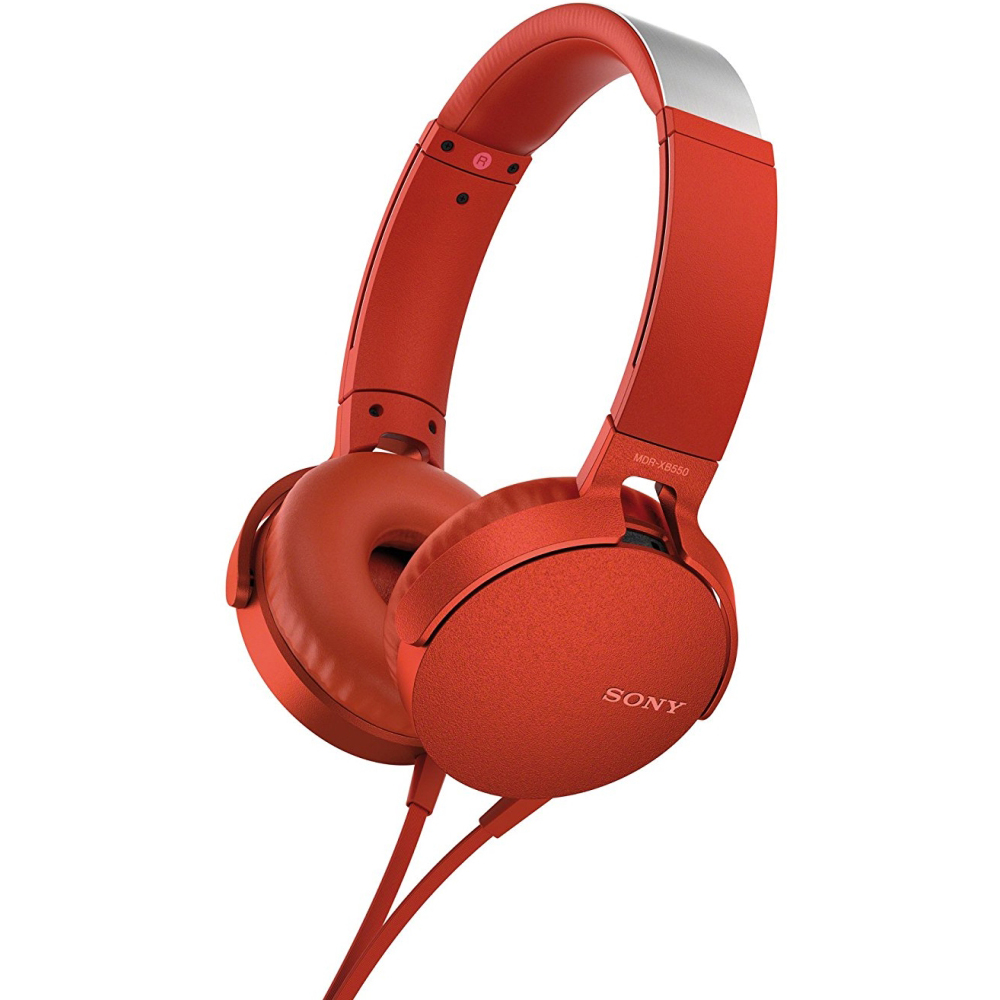 Гарнитура SONY MDR-XB550AP Red (MDRXB550APR.E)