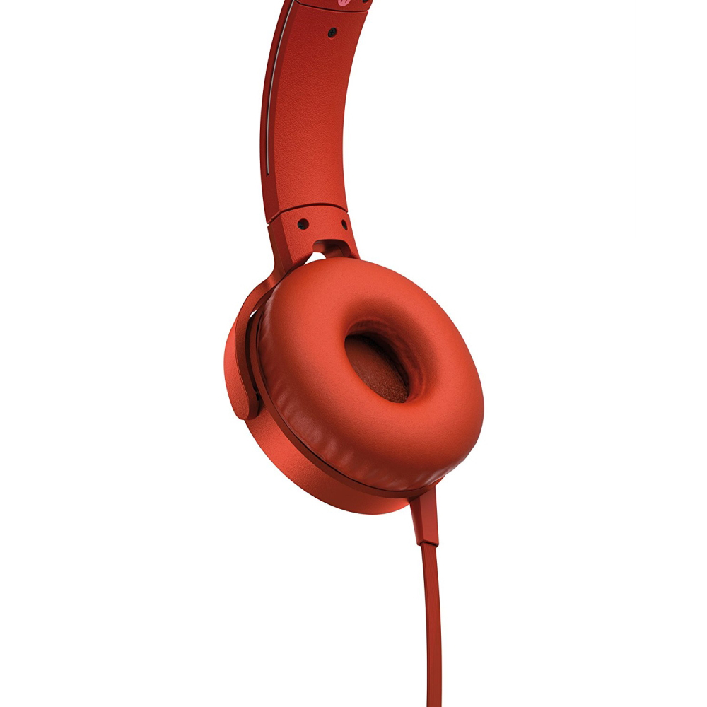 Гарнитура SONY MDR-XB550AP Red (MDRXB550APR.E) Акустическое оформление закрытые