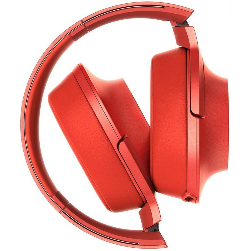 Гарнитура SONY MDR-100AAP Red Конструкция накладные (накладываются на ухо)