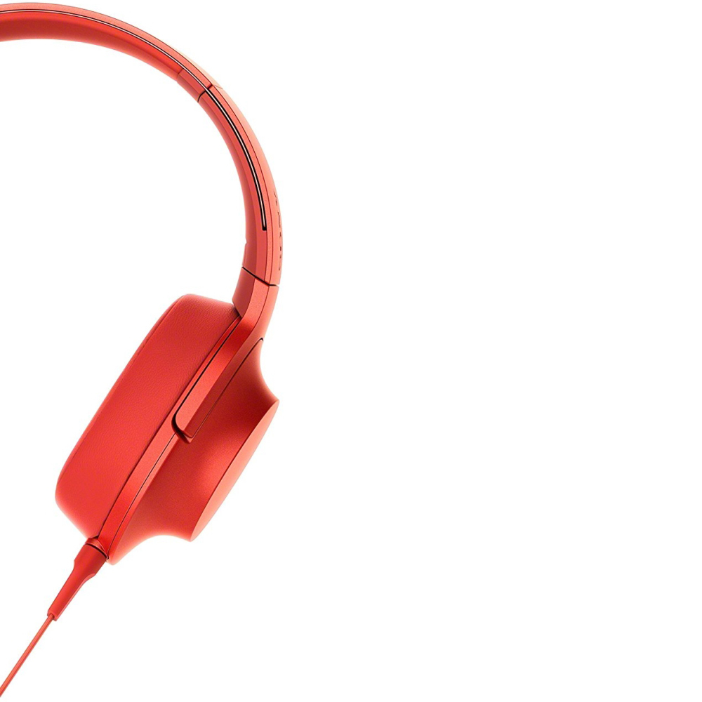 Гарнитура SONY MDR-100AAP Red Акустическое оформление закрытые