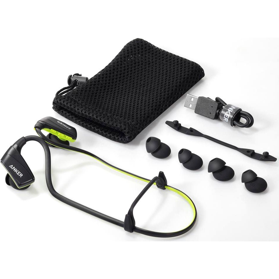 Гарнітура ANKER SoundBuds Sport NB10 (A3260HM1) Black/Green Додатково 20 - 20000