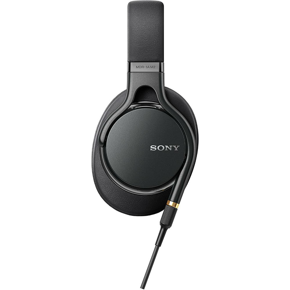 Гарнитура SONY MDR-1AM2 Black (MDR1AM2B.E) Конструкция полноразмерные (полный обхват уха)