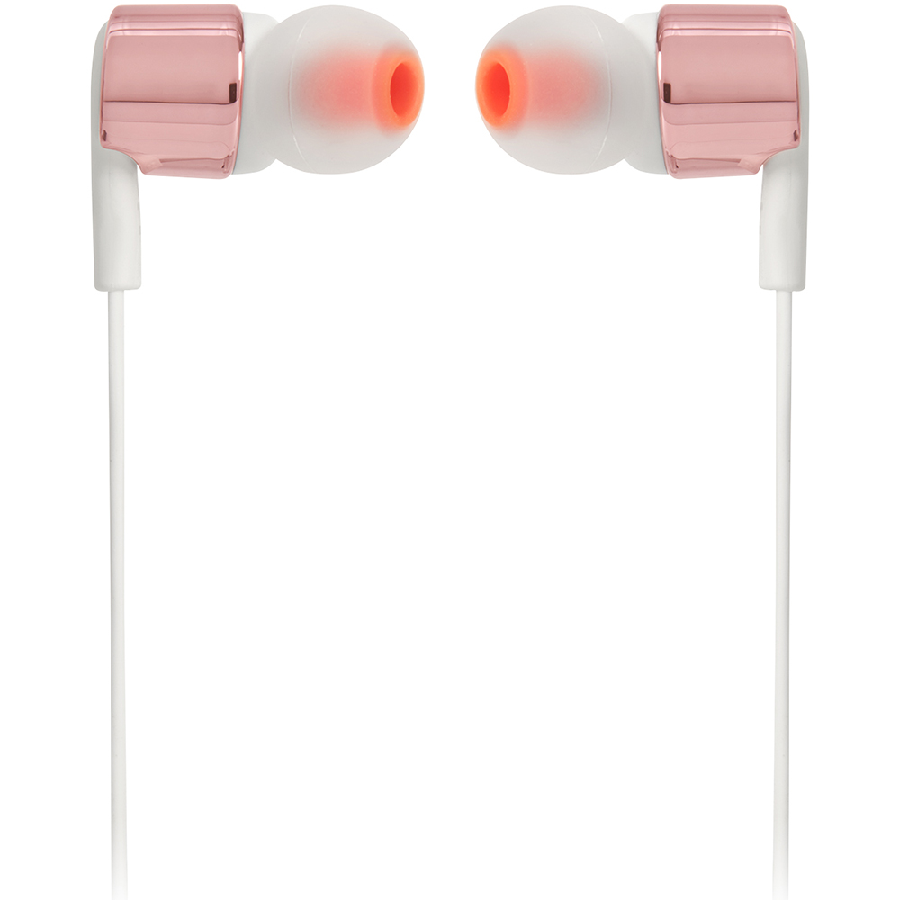 Гарнитура JBL T210 Rose Gold (JBLT210RGD) Подключение проводное