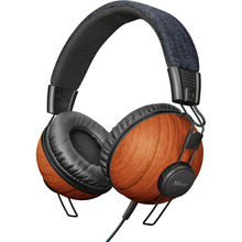 Гарнитура TRUST Noma Headphones denim wood (22637)