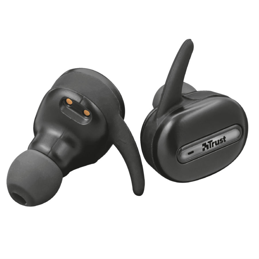 Гарнітура TRUST Duet2 Bluetooth Wire-free (22864) Кріплення TWS (без дроту)