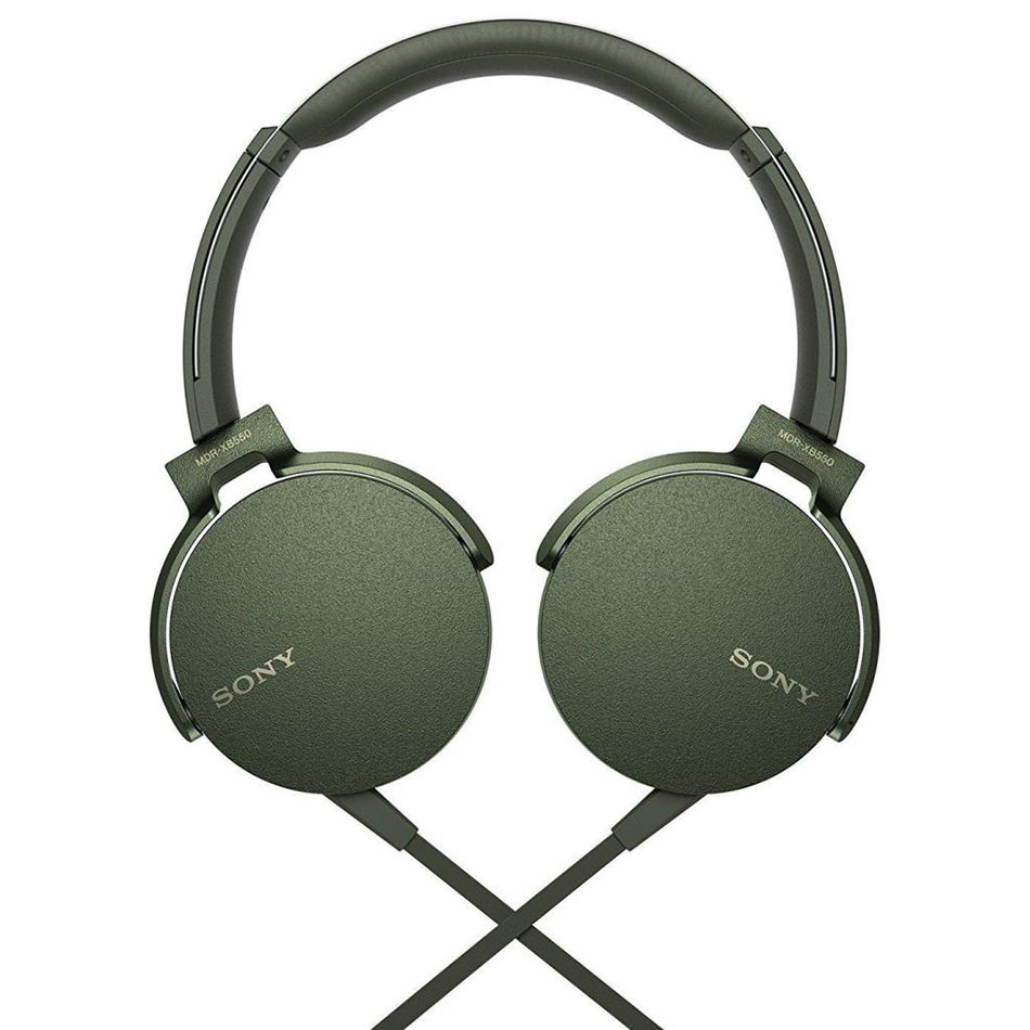 Заказать Гарнитура SONY MDRXB550APG.E Green (306265)