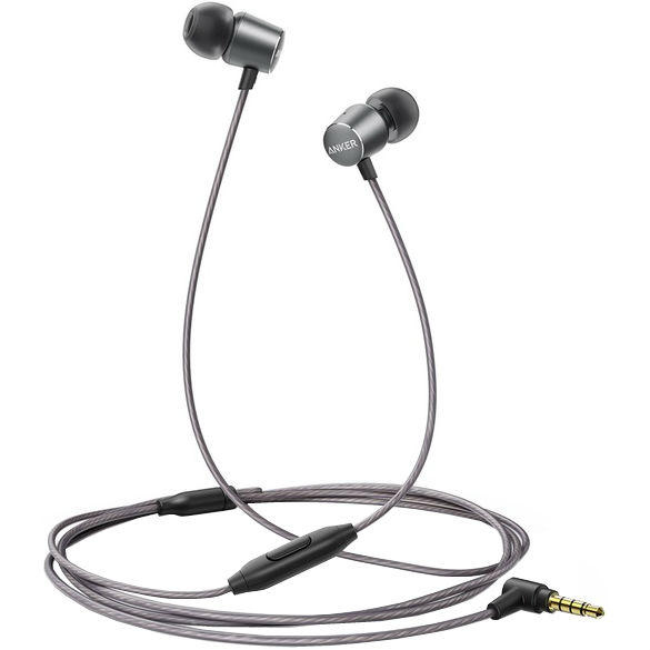 Гарнитура ANKER SoundBuds Verve with RC Gray (A38010F1)