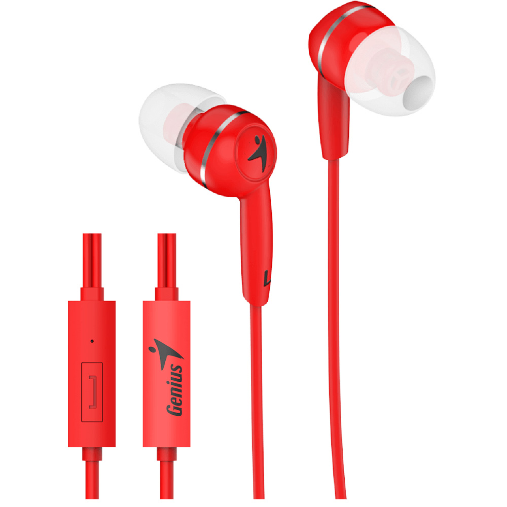 Гарнітура GENIUS HS-M320 Mic Red (31710005415