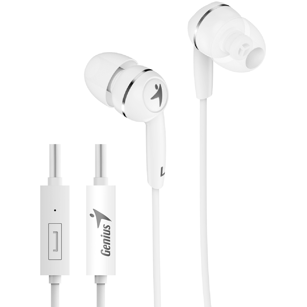 Гарнітура GENIUS HS-M320 Mic White (31710005413)