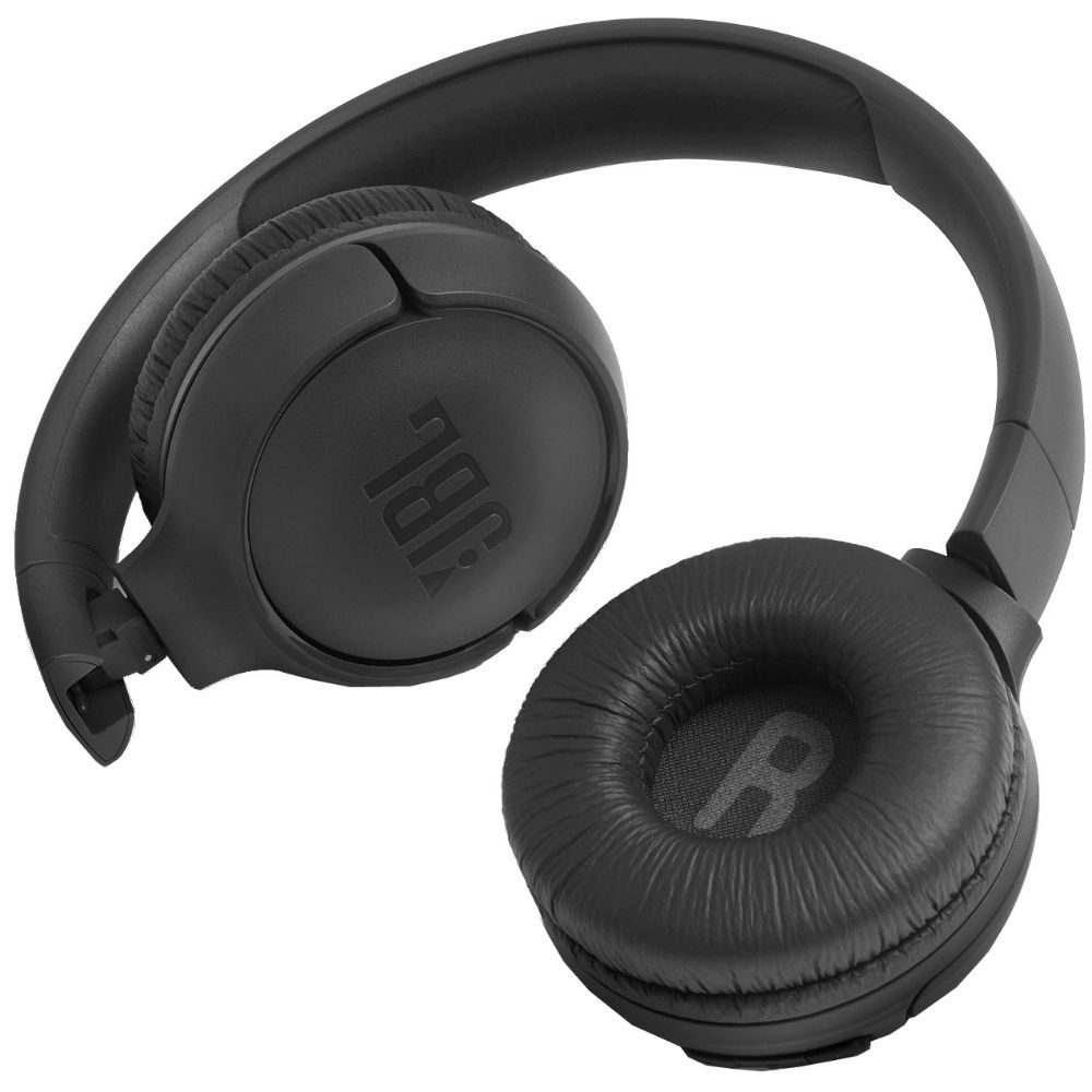 Гарнитура JBL Tune 500BT Black (JBLT500BTBLK) Крепление дуга (над головой)
