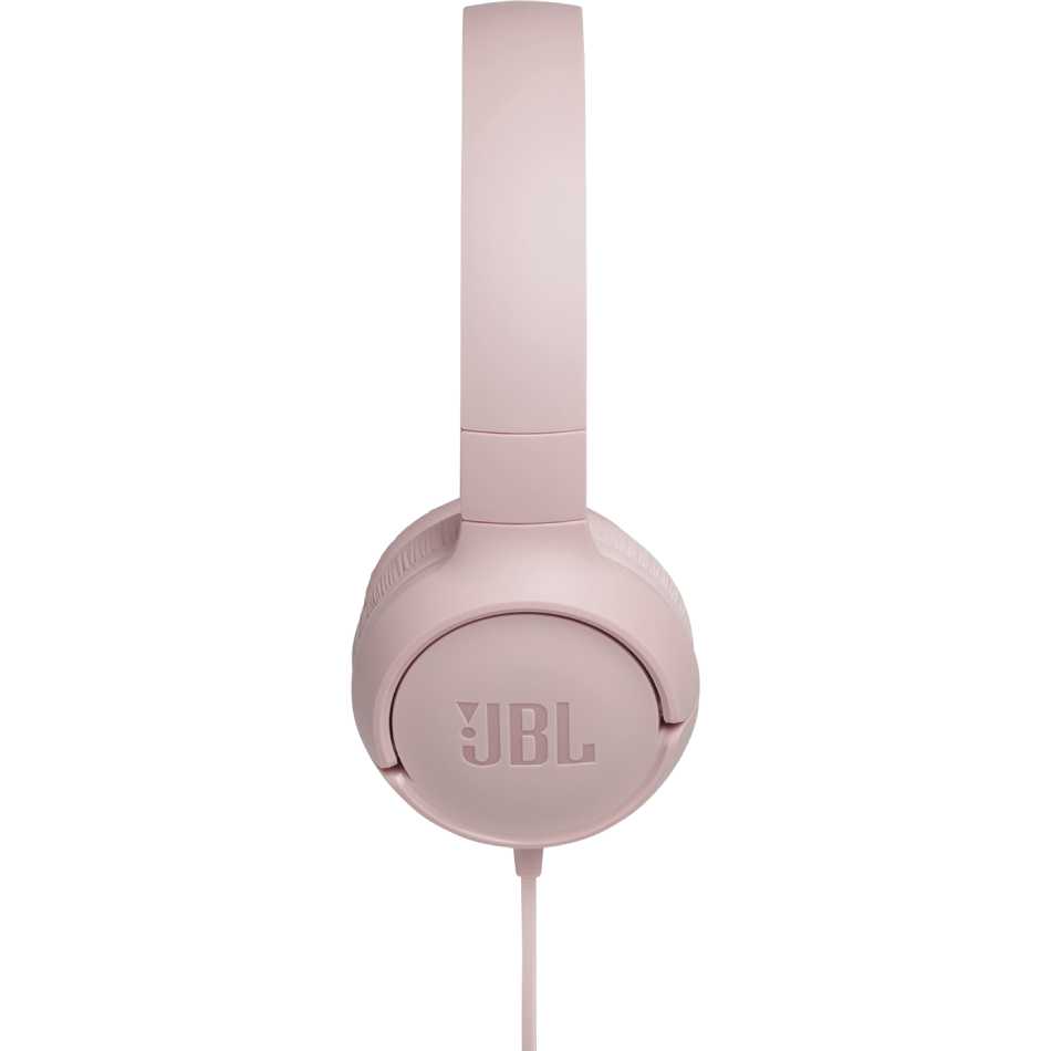 Гарнитура JBL T500 Pink (JBLT500PIK) Конструкция полноразмерные (полный обхват уха)