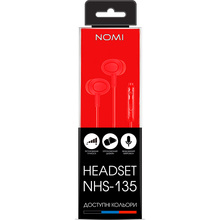 Гарнитура NOMI NHS-135 Red