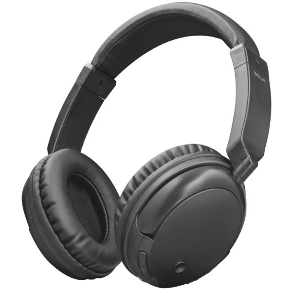 Внешний вид Гарнитура TRUST Kodo Bluetooth Wireless Headphone black metallic (22452)