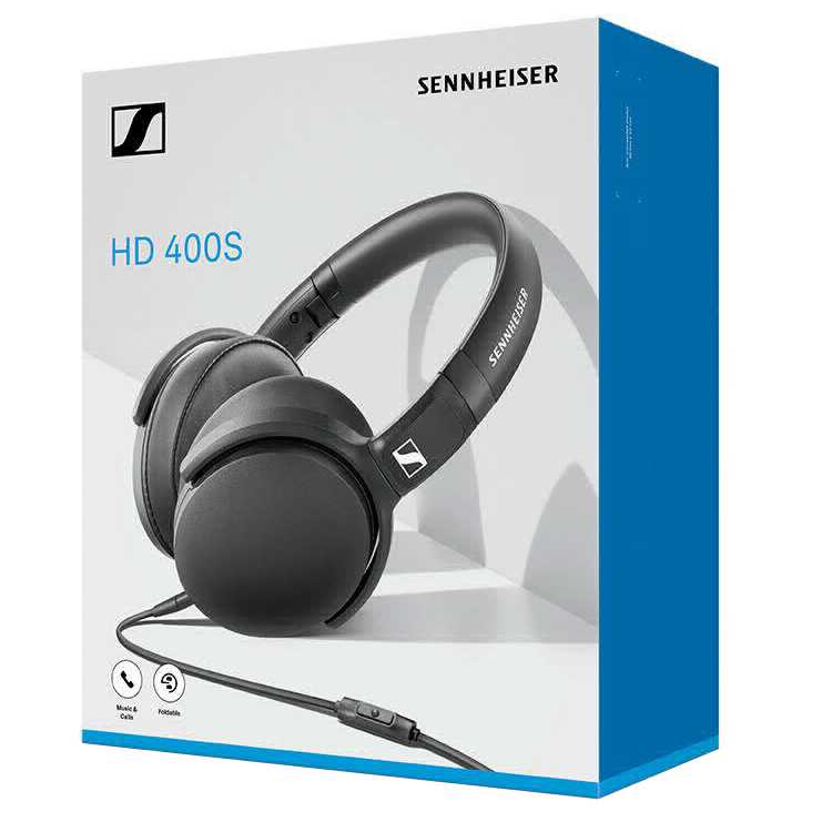 Гарнітура SENNHEISER HD 400S (508598) Підключення дротове