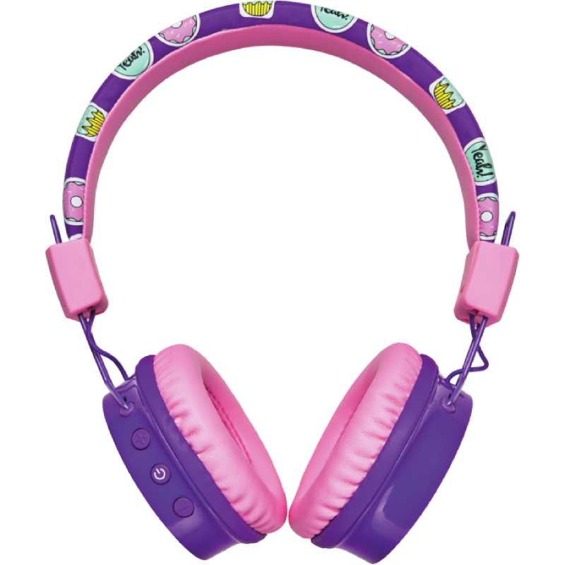 

Гарнитура TRUST Comi Bluetooth Wireless Kids Headphones purple (23129), Comi Bluetooth Wireless Kids Headphones