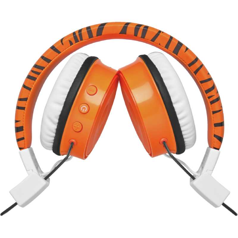 Гарнітура TRUST Comi Bluetooth Wireless Kids Headphones orange (23127) Кріплення дуга (над головою)