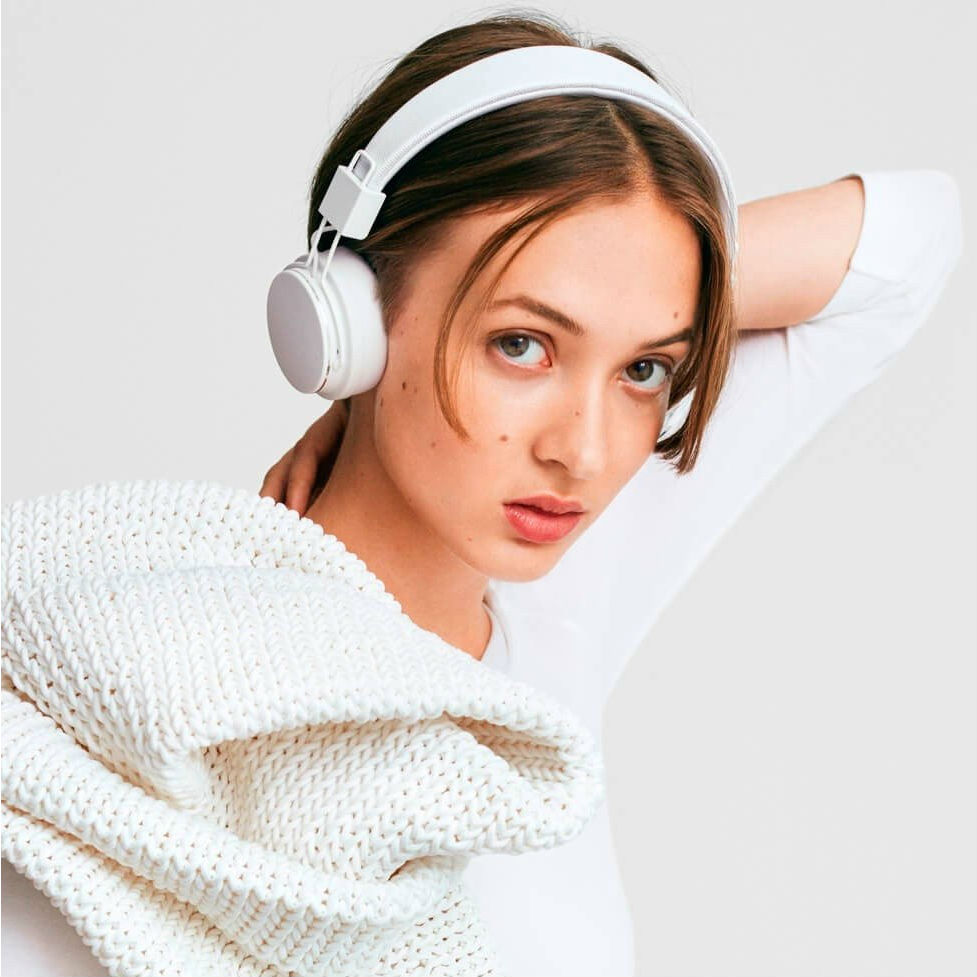 Гарнітура URBANEARS Headphones Plattan II Bluetooth True White(4092114) Кріплення дуга (над головою)