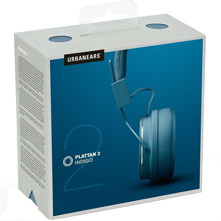 Зовнішній вигляд Гарнітура URBANEARS Headphones Plattan II Indigo (4091671)