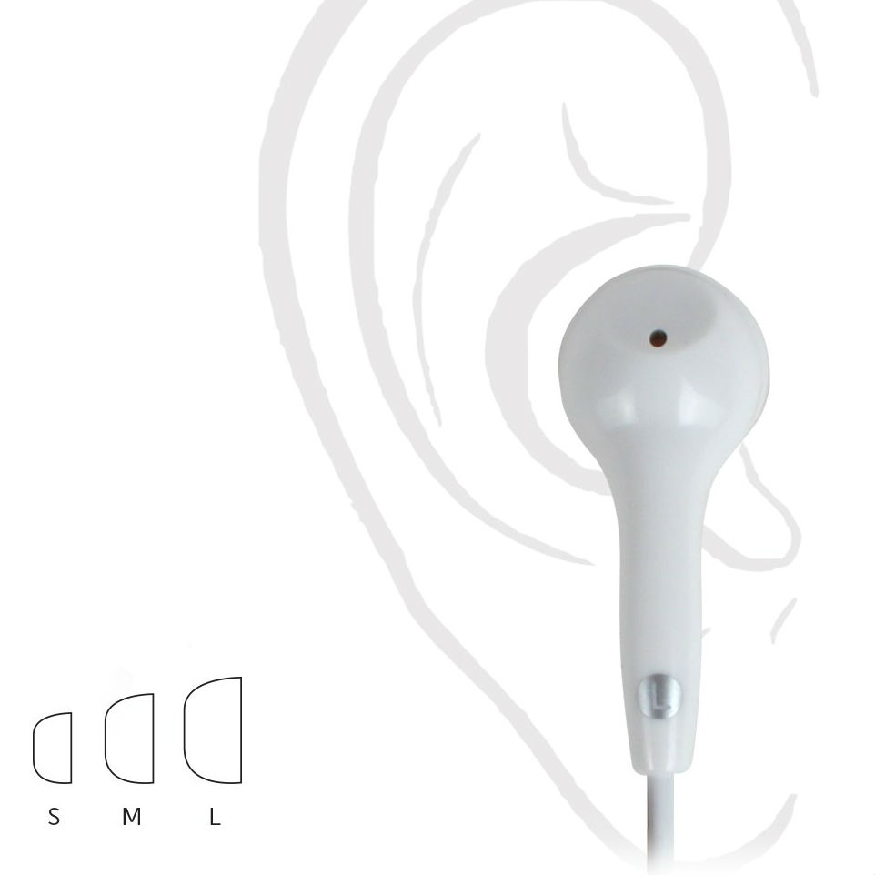 Гарнитура MOTOROLA EARBUDS 2 WHITE (SH006 WHITE) Подключение проводное