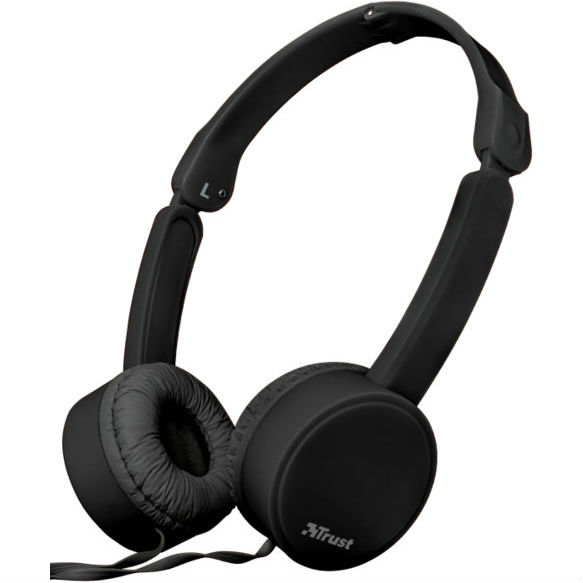 

Гарнитура TRUST Nano Foldable Headphones Black (23104), Nano Foldable Headphones