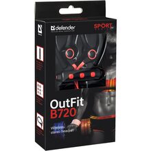 Гарнітура DEFENDER OutFit B720 Black/Red (63721)