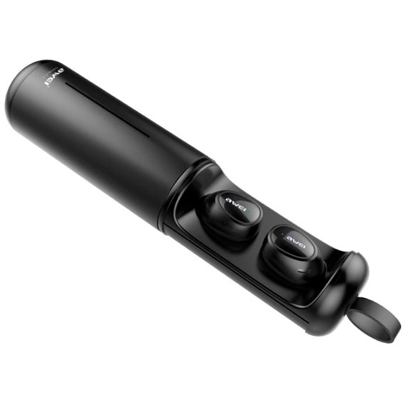 

Гарнитура AWEI T5 Twins Earphones Black (85962), T5 Twins Earphones Black