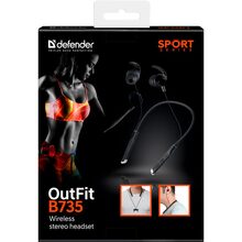 Гарнітура DEFENDER OutFit B735 Black (63735)