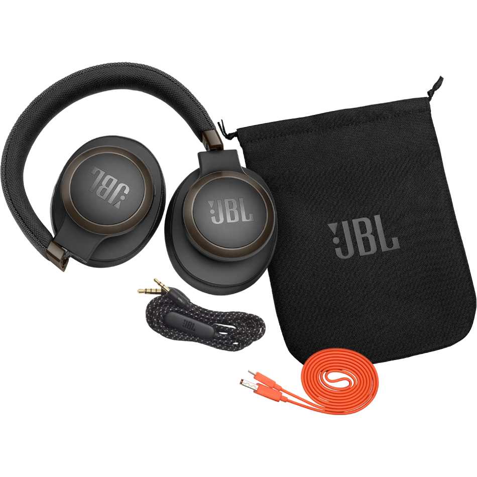 Гарнітура JBL Live 650BTNC Black (JBLLIVE650BTNCBLK) Конструкція накладні (накладаються на вухо)