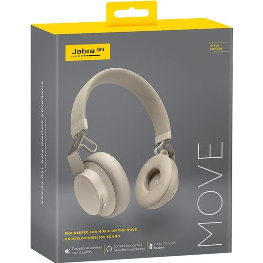 Фото Гарнітура JABRA Move Style Beige Gold